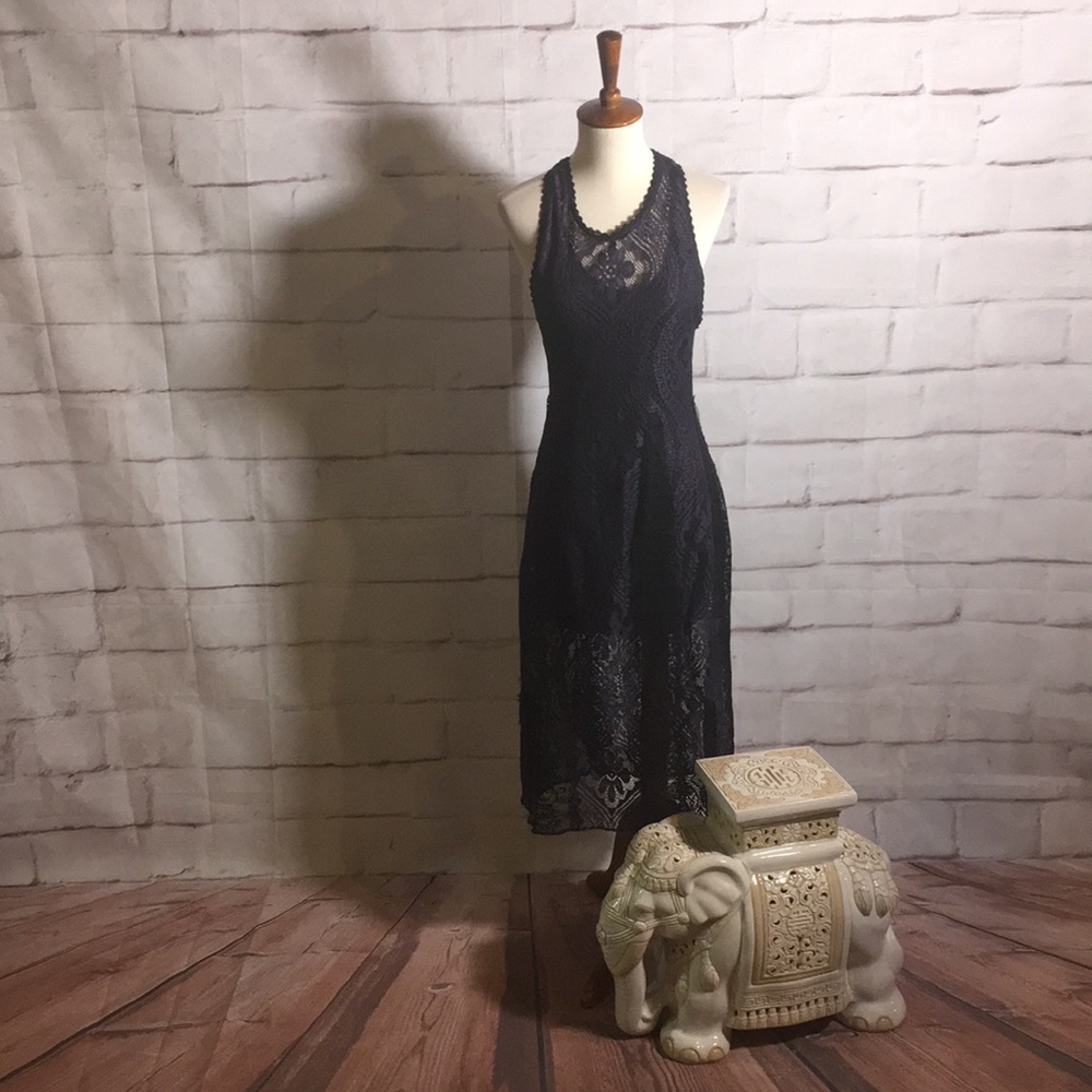 Free People Miracle Lace Midi Dress - Picture 3 of 11